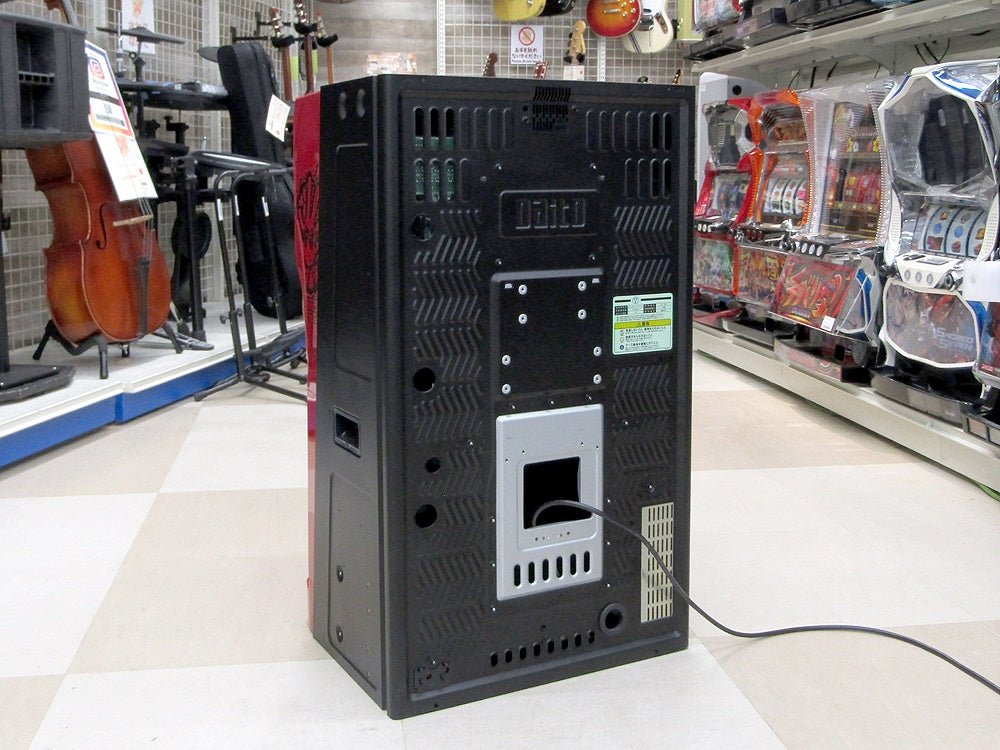 パチスロ実機 大都技研 押忍!番長ZERO コイン不要機付き 家庭用電源対応 ボリューム調節有 スロット - 安心保証・業界最安値の販売 福助